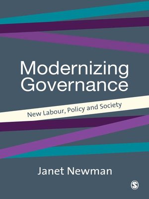 cover image of Modernizing Governance